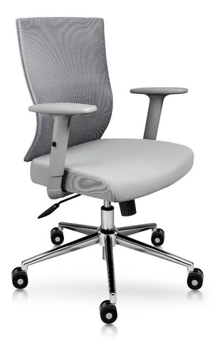 Silla Ads Ejecutiva Athenas Gris Mesh 