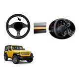 Funda Cubre Volante Cuero Jeep Wrangler Sport 2007 - 2024