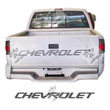 Stickers Chevrolet Apache S10 Letras Portalón 