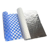 Combo Papel Aluminio Hamburguesas + Parafinado Azul X 100un