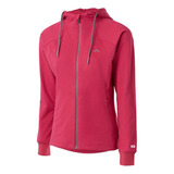 Campera Mujer Deportiva Abyss Capucha Bolsillo Cierre 