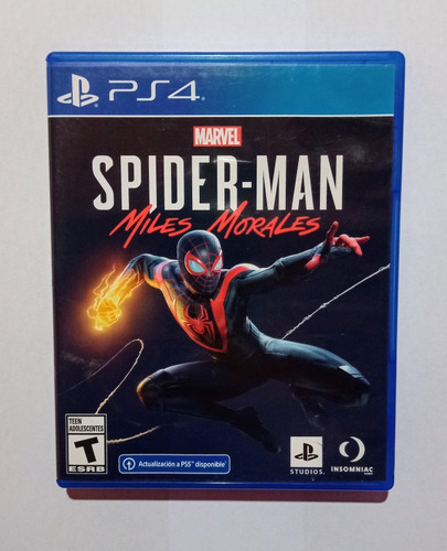 Spiderman Miles Morales Ps4 Fisico Impecable!