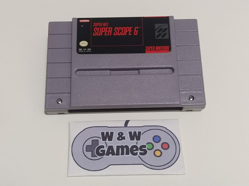 Cartucho Super Scope 6 - Original Para Super Nintendo