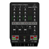 Mesa Som Dj 3 Canais Profissional Behringer Vmx300usb 230v