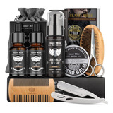 Kit De Barba Para Hombres , Herramientas De Aseo Y Recorte