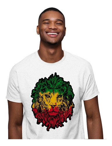 Camiseta Modelo Zion Reggae Para Caballero Original 