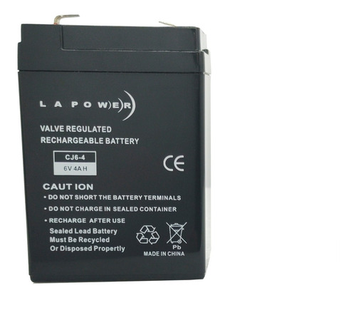 Bateria 6v 4 Amperes Cj6-4
