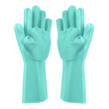 Guantes De Limpieza Multiuso De Silicona Mágico Cocina Baño