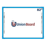 Quadro Educacional Interativo Unionboard Azul 82 Polegadas