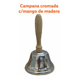 Campana Con Mango De Madera  Jumbo