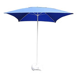 Parasol De Jardín 2m/6.6' Para Mesa Cuadrad