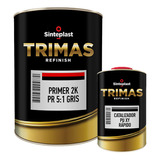 Primer 2k Gris 5:1 Trimas 0,75l+catalizador 0,15l Trimas Mm