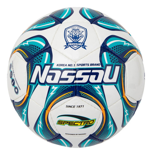 Pelota Fútbol Nassau Spectro N°5 Original Cesped Deporte 