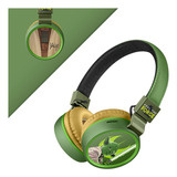 Audífonos Bluetooth Steren Aud-800/sw1 Con Reproductor Mp3 Star Wars Yoda