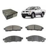 Pastillas De Freno Para Mitsubishi L200 2.5 3.2 Triton Del.