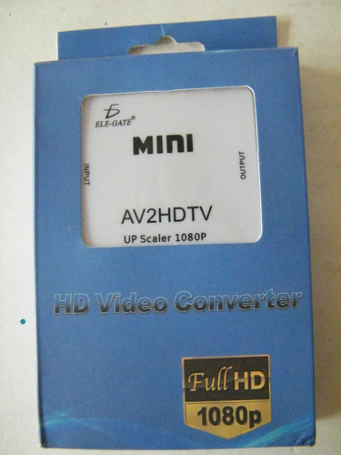 Hd Video Convertidor De Hd A Rca Mini Ele Gate