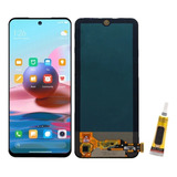 Frontal Touch Lcd Para Redmi Note 10 4g 10s Amoled + Cola