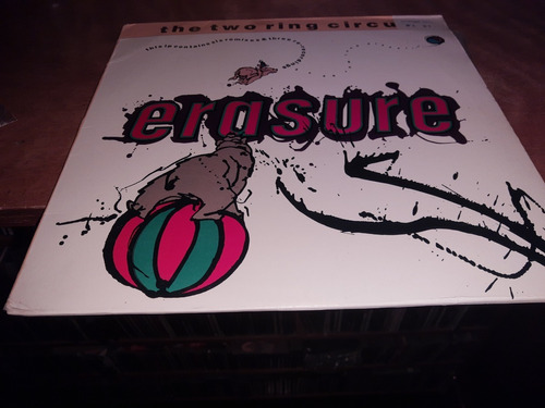 Erasure The Two Ring Circus  Maxi  12 Doble Usa 1987