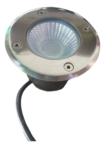 Balizador De Led Chão 5w Cob Verde Ip65