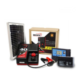 Cerco Eléctrico Ganadero Kit Solar 40km Voltaje 127&12v Dual