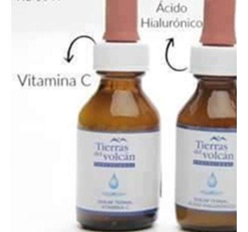 Set Serum Hialuronico Y Vit C Tierras Del Volcan 