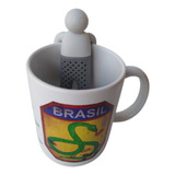 Infusor De Chá Boneco De Silicone Mr. Tea