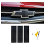 Tira Adhesiva Fibra Carbono Para Decorar Logotipo Chevy Chevrolet CHEVY