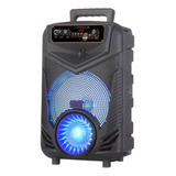 Parlante Karaoke Alo Beat Microfono Bateria 200 W 8  Control