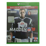 Madden Nfl 18 Juego Original Xbox One / Series S/x