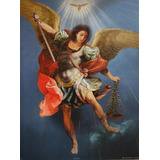 Pintura De Diamantes 5d Diy San Miguel Arcángel Op3 40x50cm