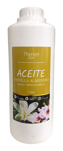 Aceite Masaje Therapy Vainilla Almendra Cosedeb 1 Litro