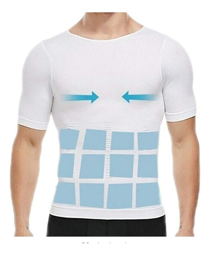 . Camiseta Moldeadora De Cuerpo De Compresión For Hombre