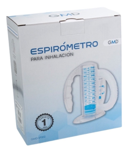 Incentivo Respiratorio Espirómetro Para Inhalación Gmd