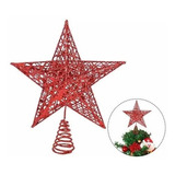 Estrella Para Árbol De Navidad Con Luz A Pila Decoracion 