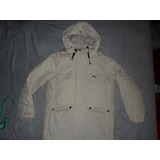 E Campera Pluma Parka Puma Talle S Beige Art 45082