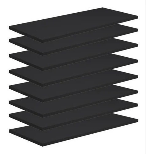 Kit 10 Prateleiras 30x25cm Mdf Preto Suporte Grátis 302510p