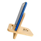 Soporte Porta Stand Apoya Celular Madera