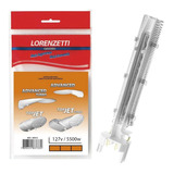 Resistencia Lorenzetti Advanced Turbo Top Jet 110v 5500w Acabamento Escovado Cor Branco