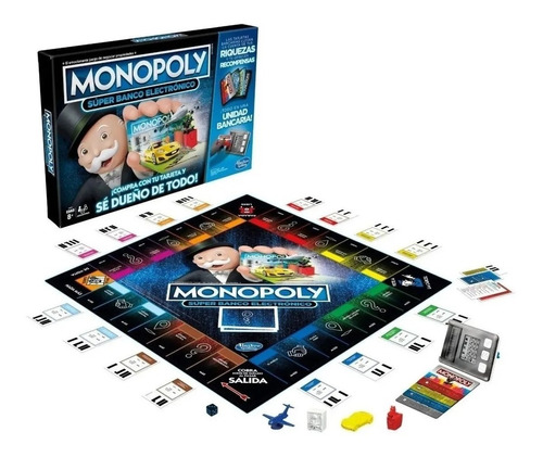 Hasbro Nuevo Monopoly Banco Electronico Monopolio