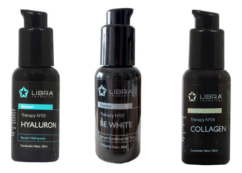 Kit Libra Serum Acido Hialurónico + Colágeno + Be White 3c