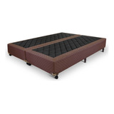 Base Box Queen Poliester 158x198x25cm Prorelax Marrom Hfwt