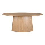 Brüm - Mesa De Comedor Tokio 180cm Mdf Tipo Madera Veteada