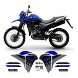 Kit Adesivo Xtz 250 Lander 2023 2024 Azul