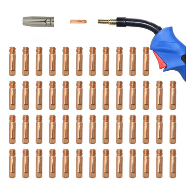 50 Punta Contacto Soldar Microalambre 1.0 Mm Consumible | MercadoLibre
