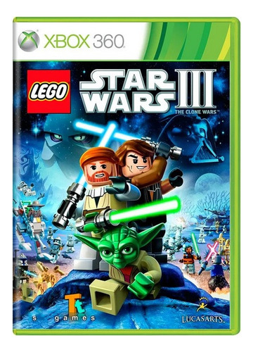 Lego Star Wars 3 Xbox 360 - Mídia Física Lacrado