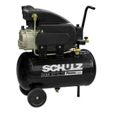 Compressor De Ar Elétrico Portátil Schulz Pratic Air Csi 8.5/25 Monofásica 22.9l 2hp 220v 60hz Preto