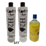 Kit 02 Progressiva H2o + Minerais 0% Fumaça 01 L + Shampoo