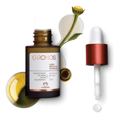 Suero Reductor Arrugas Chronos Natura Elixir 15ml Párpados