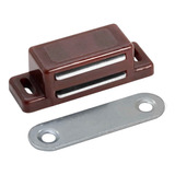 Reten Iman Magnetico 45mm Marron Puerta Alacena Mueble X10