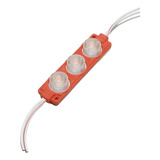 Modulo 3 Led Lupa Rojo 12v